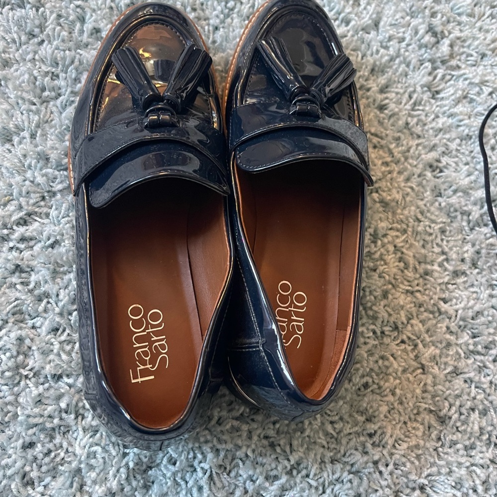 Franco Sarto navy Loafers